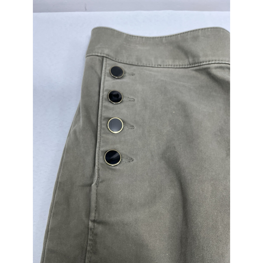 Womans Excellent Loft Marisa Pants Size 2 Army Green Skinny Ankle 0251/D-5 - Picture 6 of 7